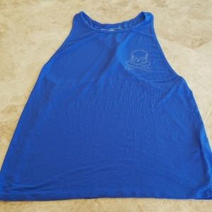 Soulcycle skull tank top